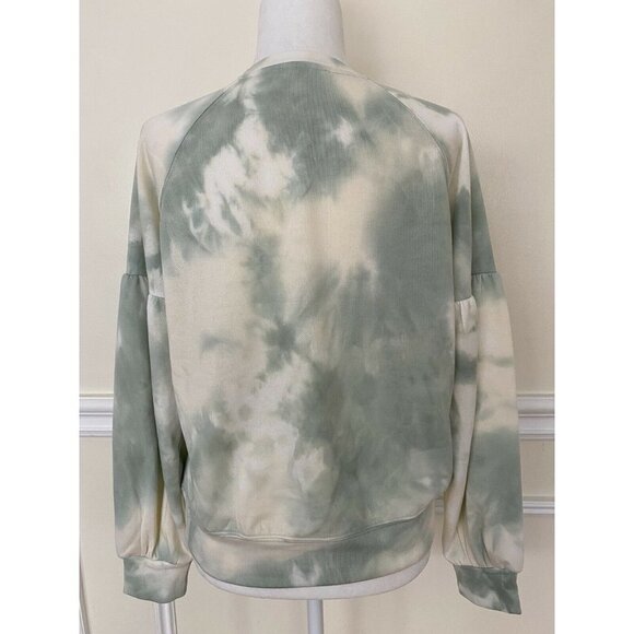 All in favor Tie Dye Crewneck Sweatshirt in Sage tie dye sweater women choose si - Picture 5 of 6